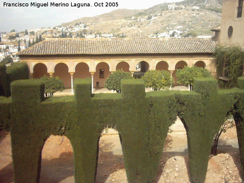 Alhambra. Patio de Machuca - Alhambra. Patio de Machuca. 