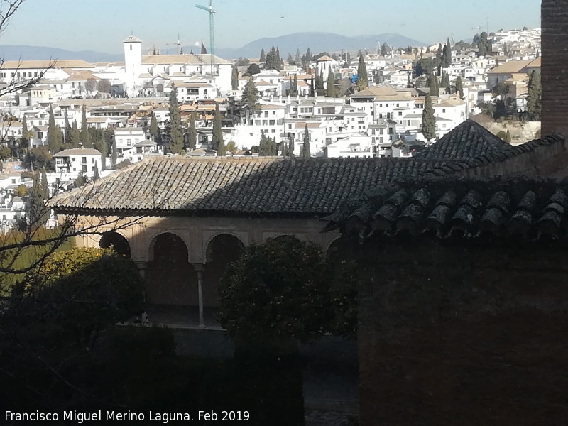 Alhambra. Patio de Machuca - Alhambra. Patio de Machuca. 