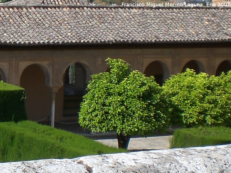 Alhambra. Patio de Machuca - Alhambra. Patio de Machuca. 