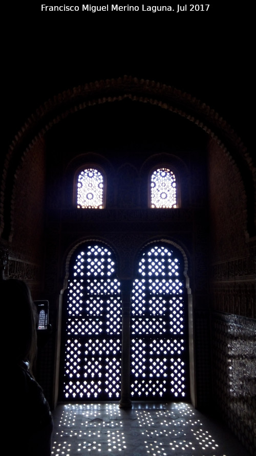 Alhambra. Saln de Embajadores - Alhambra. Saln de Embajadores. Foto de foto