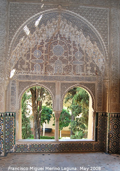 Alhambra. Mirador de Lindaraja - Alhambra. Mirador de Lindaraja. 