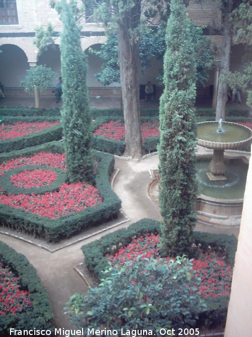 Alhambra. Patio de Lindaraja - Alhambra. Patio de Lindaraja. 