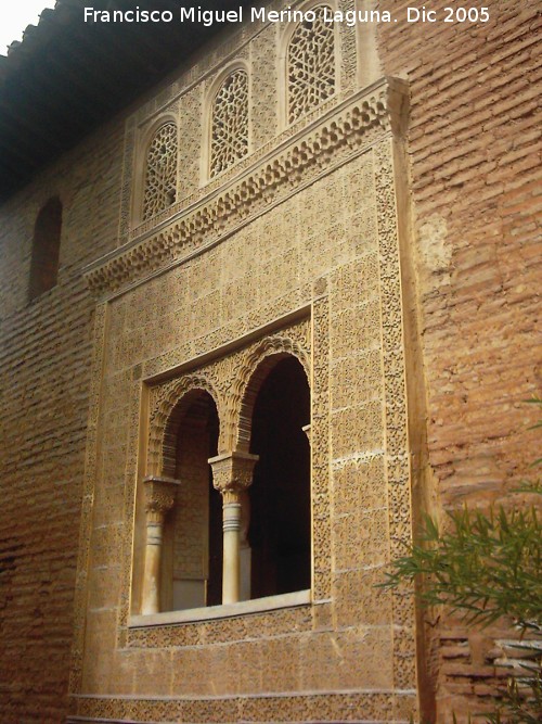 Alhambra. Oratorio del Partal - Alhambra. Oratorio del Partal. Lateral