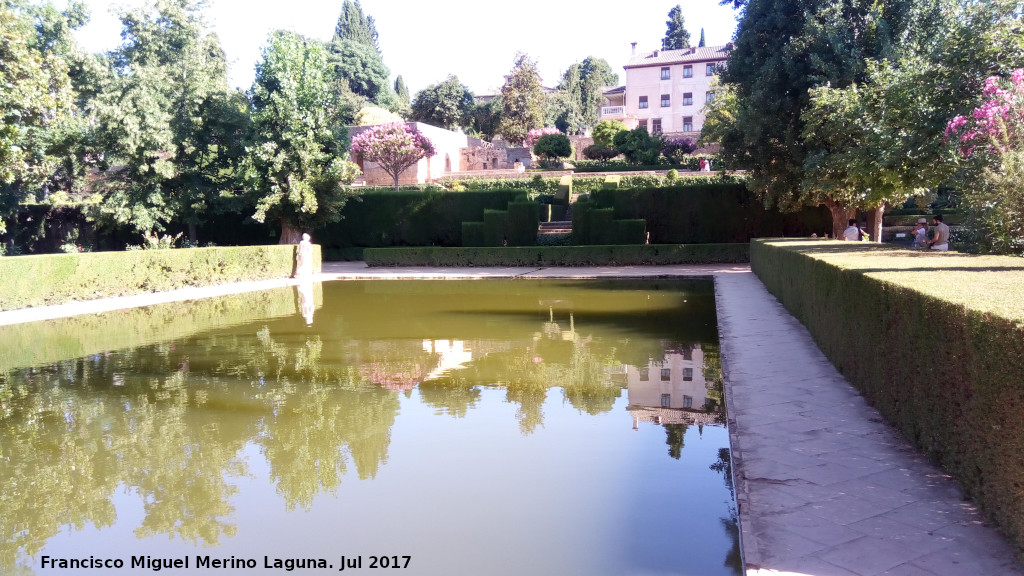 Alhambra. Jardines del Partal - Alhambra. Jardines del Partal. 