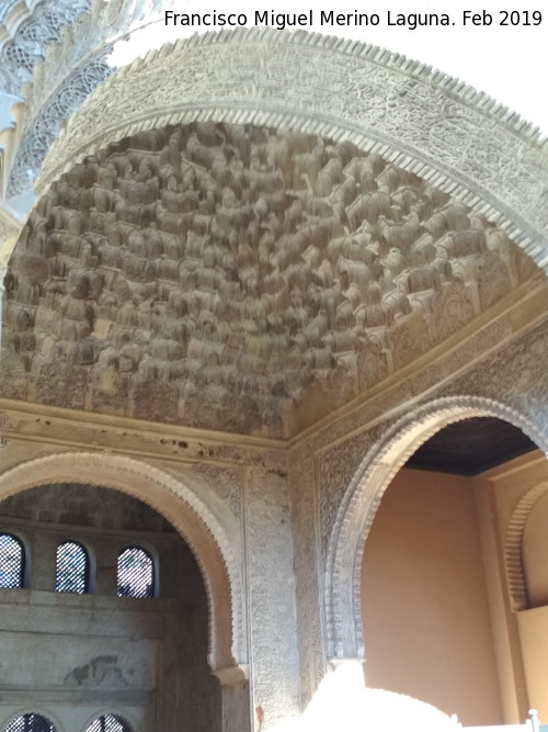 Alhambra. Convento de San Francisco - Alhambra. Convento de San Francisco. Mocrabes