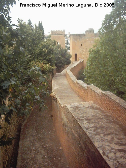 Alhambra. Torre del Cad - Alhambra. Torre del Cad. Paso de guardia