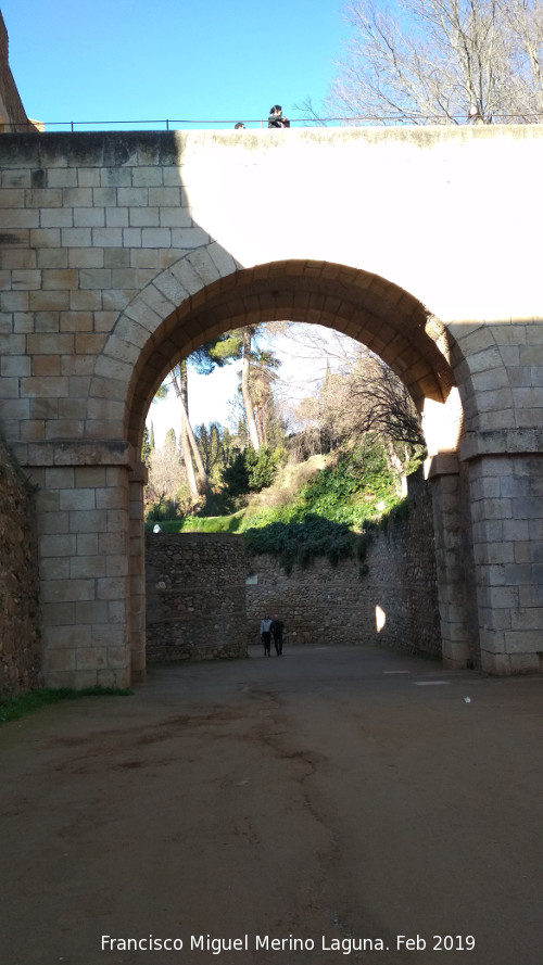 Alhambra. Puente del Generalife - Alhambra. Puente del Generalife. 