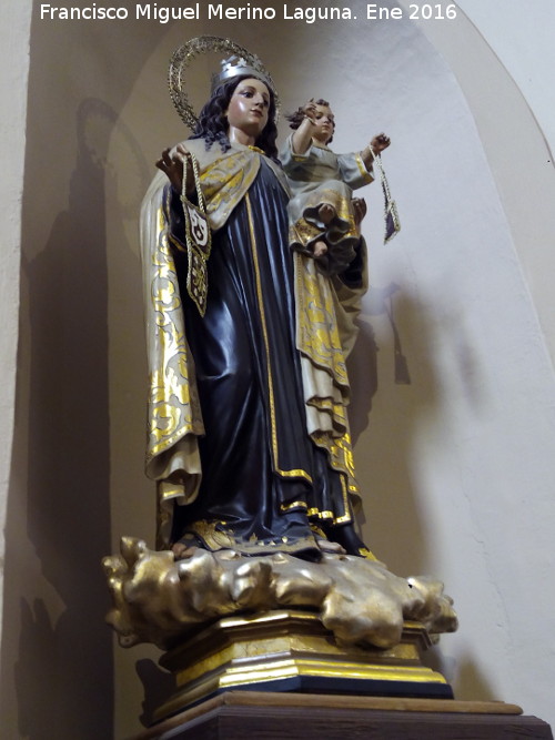 Convento de San Jos - Convento de San Jos. Virgen del Carmen. Escuela valenciana siglo XIX. Convento de San Miguel - beda