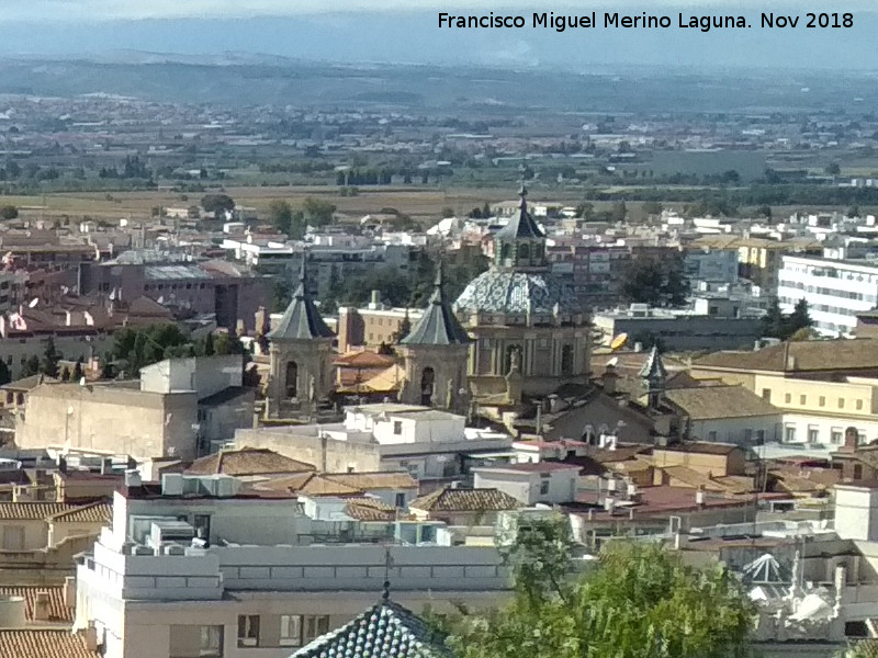 Iglesia de San Juan de Dios - Iglesia de San Juan de Dios. Desde el Carril de la Lona