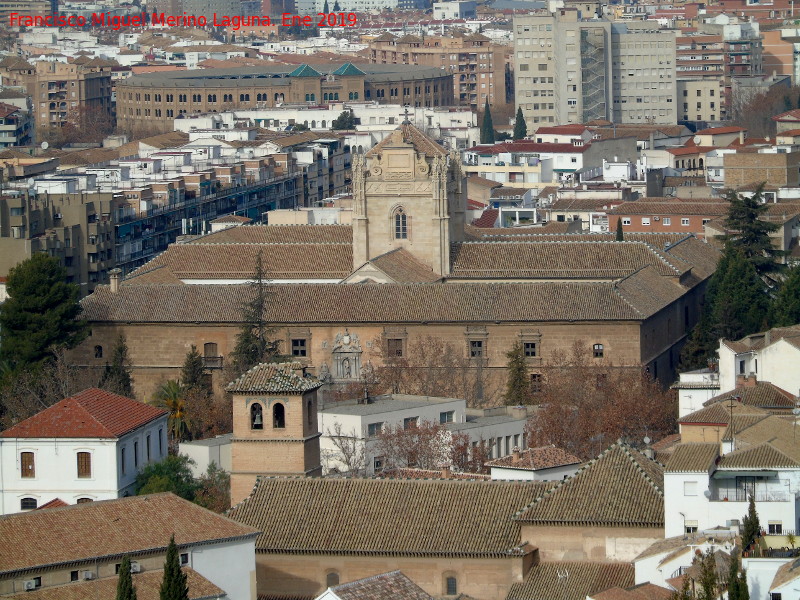 Hospital Real - Hospital Real. Desde el Palacio Dar Al-Horra