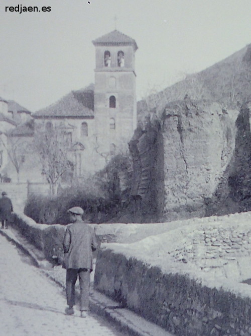 Iglesia de San Pedro y San Pablo - Iglesia de San Pedro y San Pablo. 1920 fotografa de Antonio Linares Arcos