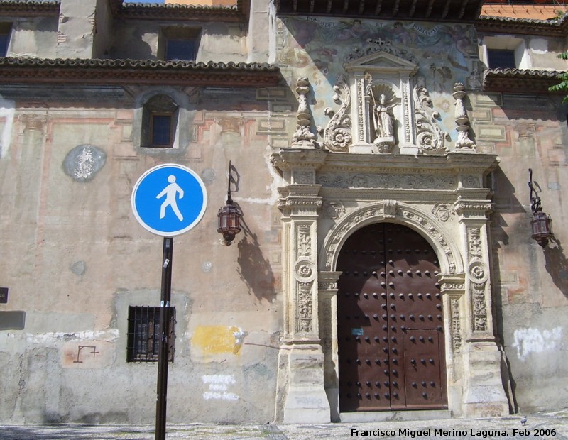 Iglesia de San Cecilio - Iglesia de San Cecilio. Fachada