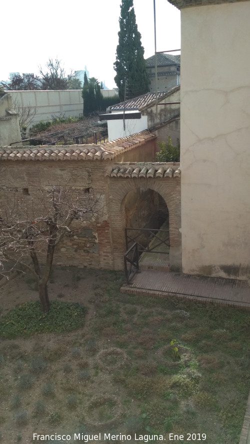 Palacio de Dar Al-Horra - Palacio de Dar Al-Horra. Patio trasero