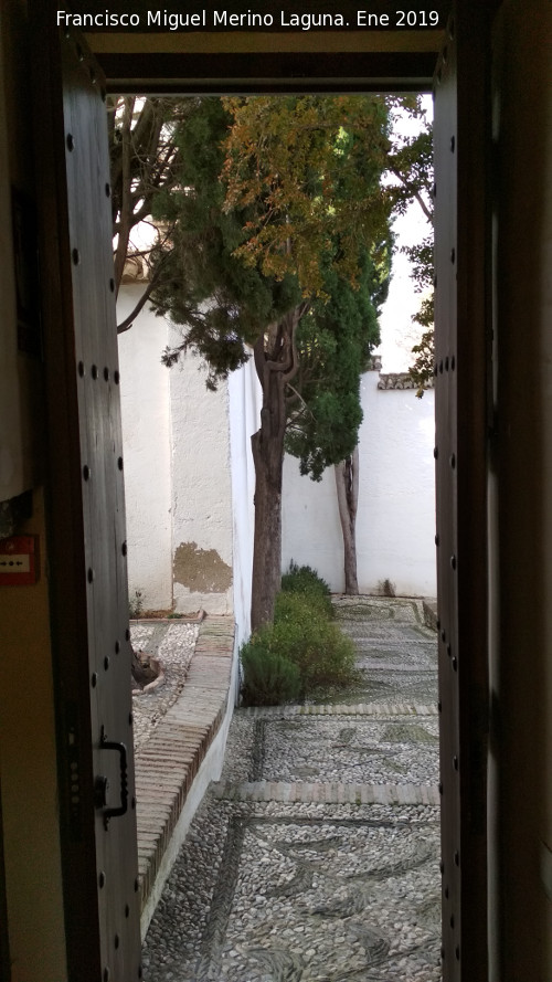 Palacio de Dar Al-Horra - Palacio de Dar Al-Horra. Puerta al patio