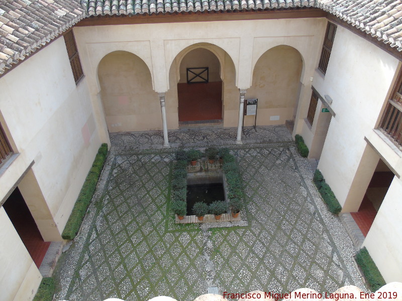 Palacio de Dar Al-Horra - Palacio de Dar Al-Horra. Patio principal