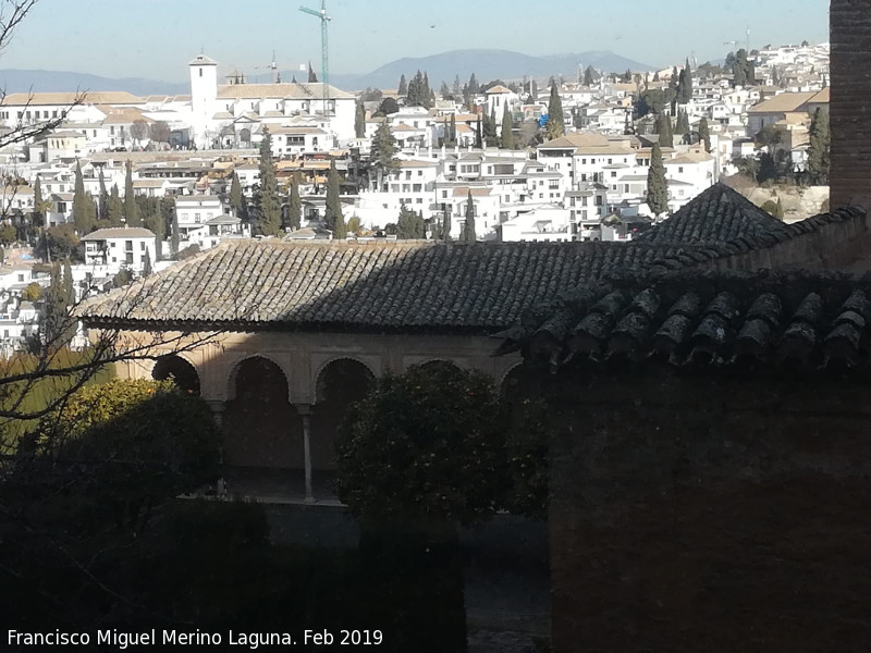 Iglesia de San Nicols - Iglesia de San Nicols. Desde la Alhambra