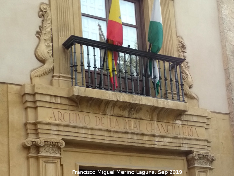 Casa del Padre Surez - Casa del Padre Surez. Balcn e inscripcin