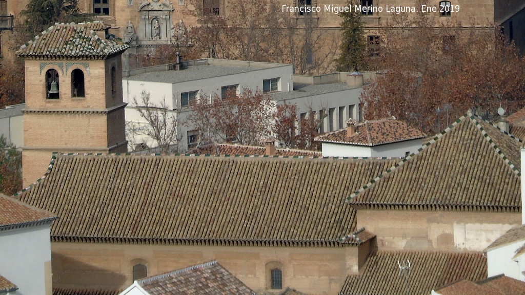 Iglesia de San Ildefonso - Iglesia de San Ildefonso. Desde el Palacio Dar Al-Horra