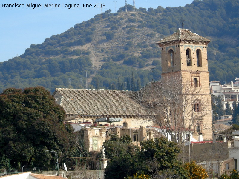 Iglesia de San Bartolom - Iglesia de San Bartolom. Desde el Palacio Dar Al-Horra