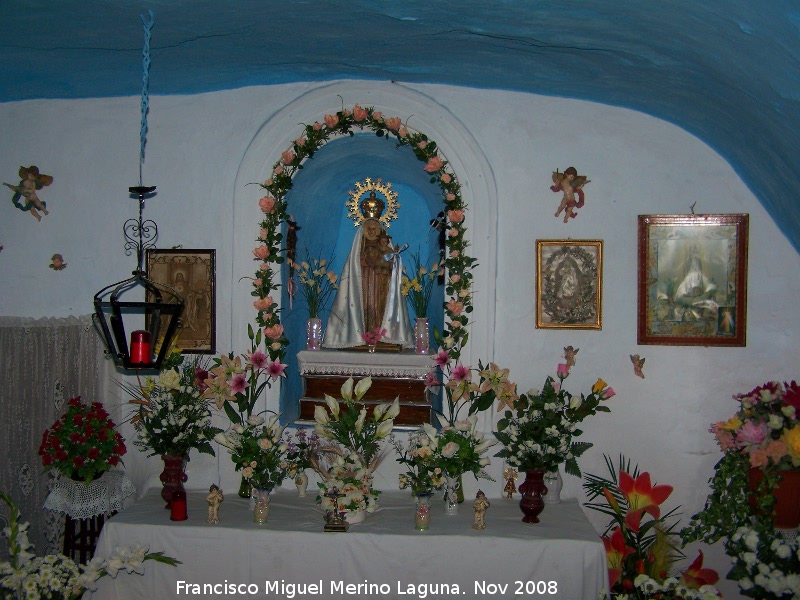 Ermita de los Angeles - Ermita de los Angeles. Interior