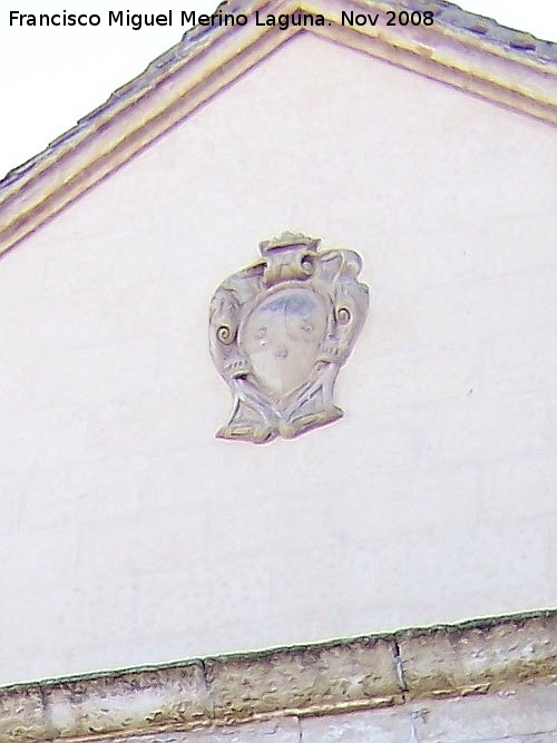 Iglesia del Carmen - Iglesia del Carmen. Escudo del Santa Teresa