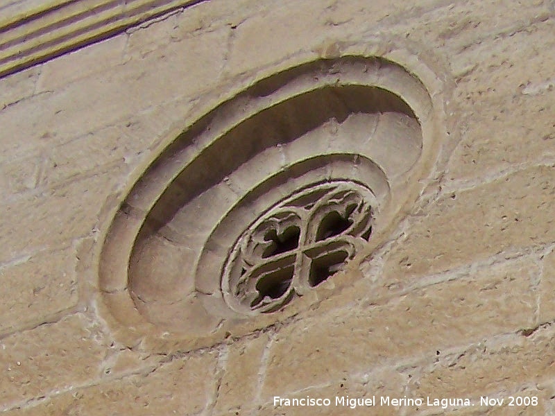 Iglesia de la Encarnacin - Iglesia de la Encarnacin. culo del lateral izquierdo