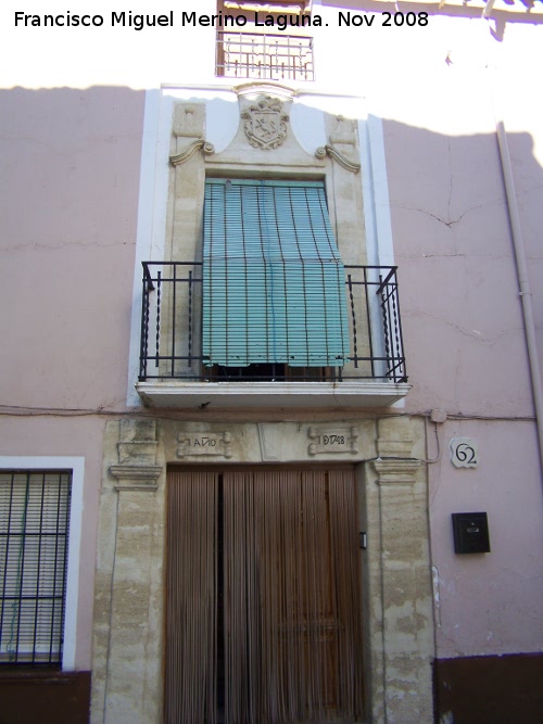 Casa de la Calle de Enciso n 62 - Casa de la Calle de Enciso n 62. 