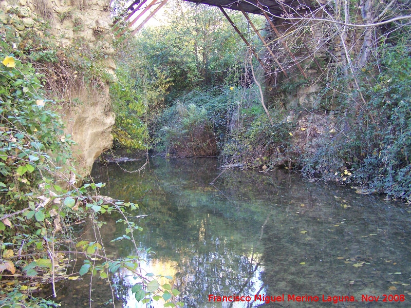 Puente del Tajo - Puente del Tajo. Bajo el puente