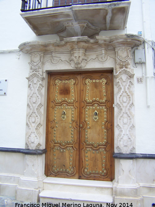 Casa de D. Niceto Alcal-Zamora - Casa de D. Niceto Alcal-Zamora. Portada