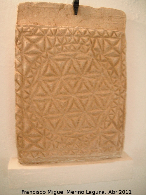 Historia de Osuna - Historia de Osuna. Relieve visigodo. Museo de Osuna