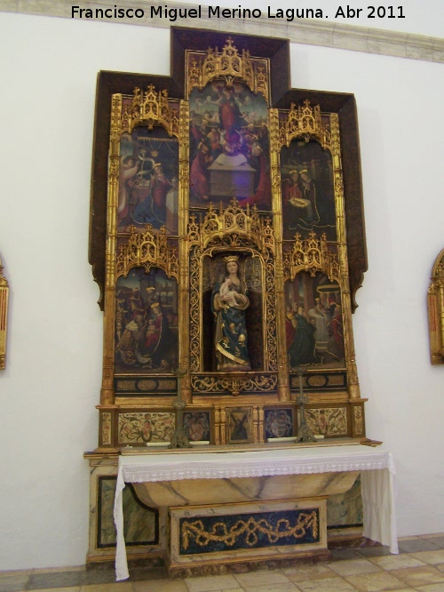 Colegiata de la Asuncin - Colegiata de la Asuncin. Retablo