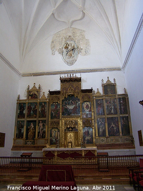 Colegiata de la Asuncin - Colegiata de la Asuncin. Retablo