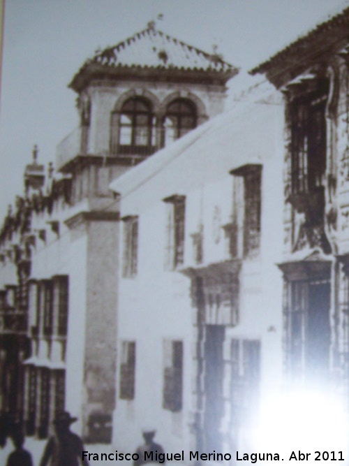 Palacio Marqus de la Gomera - Palacio Marqus de la Gomera. Foto antigua