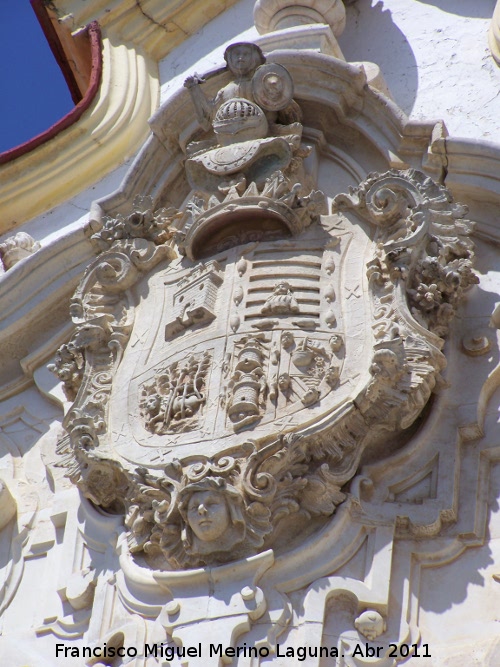 Palacio Marqus de la Gomera - Palacio Marqus de la Gomera. Escudo