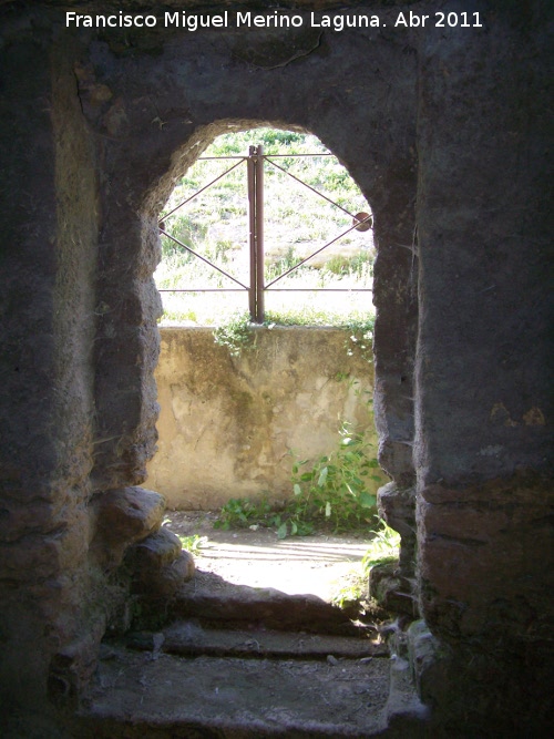 Necrpolis de Las Cuevas - Necrpolis de Las Cuevas. Puerta