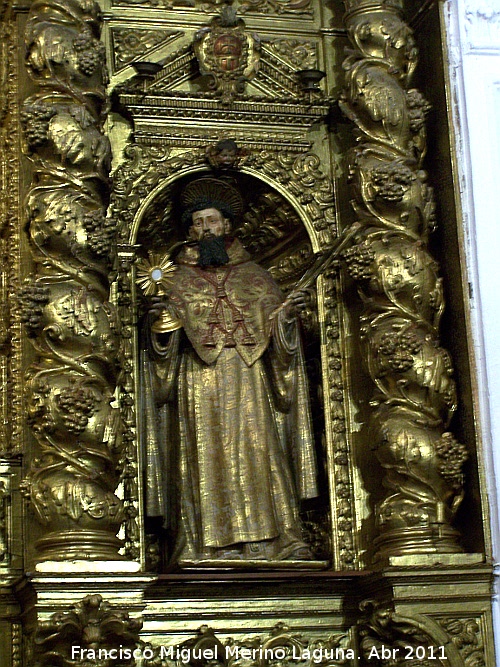 Monasterio de la Encarnacin - Monasterio de la Encarnacin. Detalle del retablo