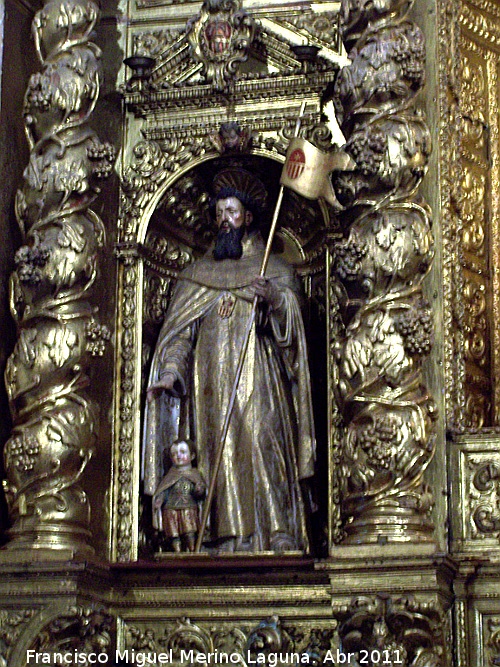 Monasterio de la Encarnacin - Monasterio de la Encarnacin. Detalle del retablo