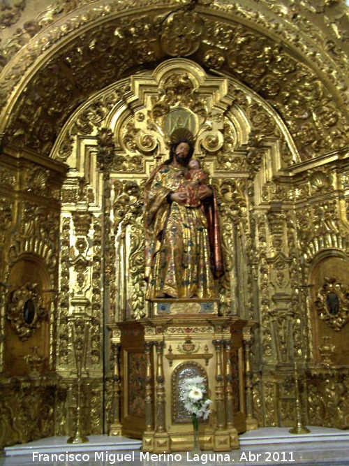 Monasterio de la Encarnacin - Monasterio de la Encarnacin. San Jos con el nio