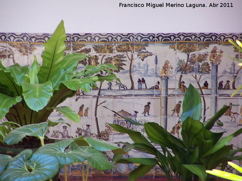 Monasterio de la Encarnacin - Monasterio de la Encarnacin. Azulejos del claustro