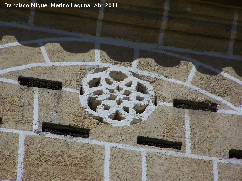 Convento de la Concepcin - Convento de la Concepcin. Detalle de la celosa alta