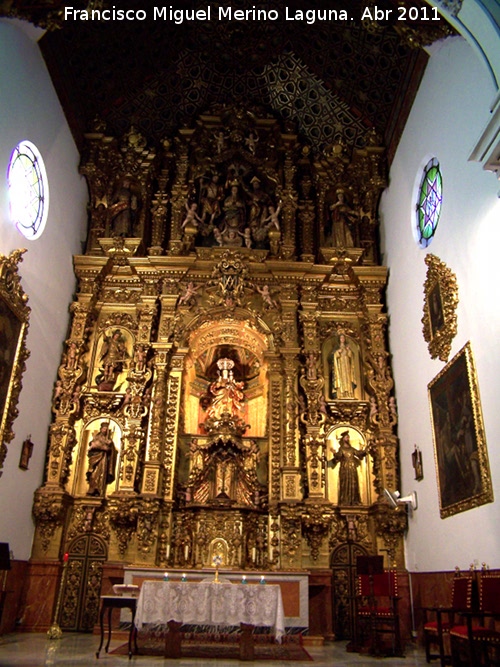 Convento de la Concepcin - Convento de la Concepcin. Retablo