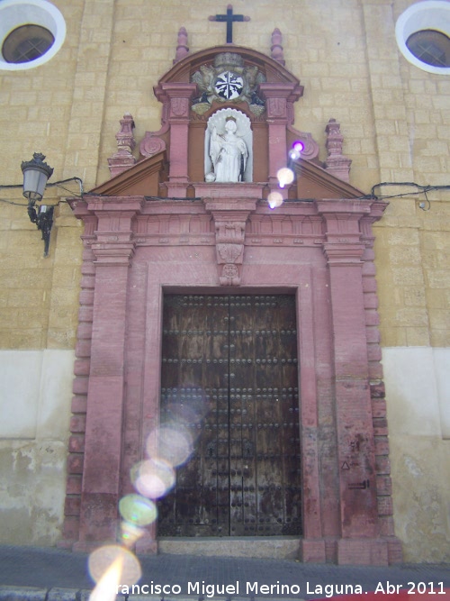 Convento de Santa Catalina - Convento de Santa Catalina. Portada principal