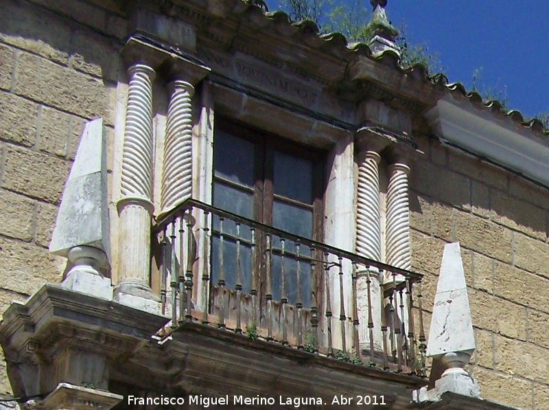Palacio de Govantes y Herdara - Palacio de Govantes y Herdara. Balcn