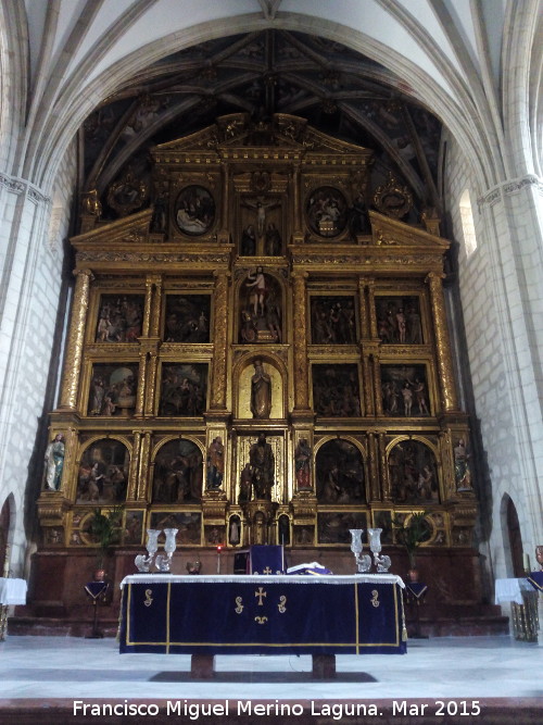 Iglesia de San Mateo - Iglesia de San Mateo. Retablo