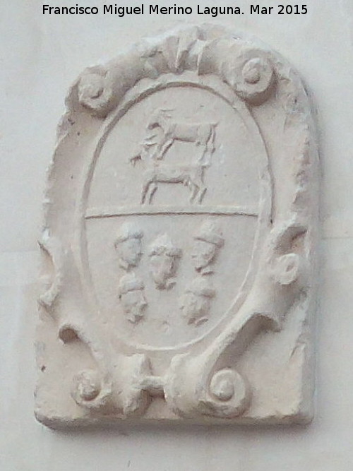Cabra - Cabra. Escudo de Cabra del siglo XVIII