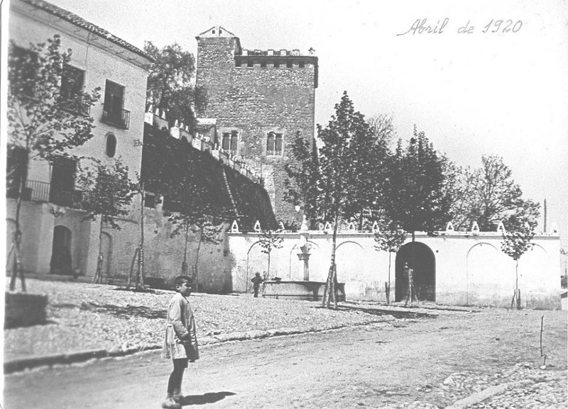Castillo de los Condes de Cabra - Castillo de los Condes de Cabra. 1920