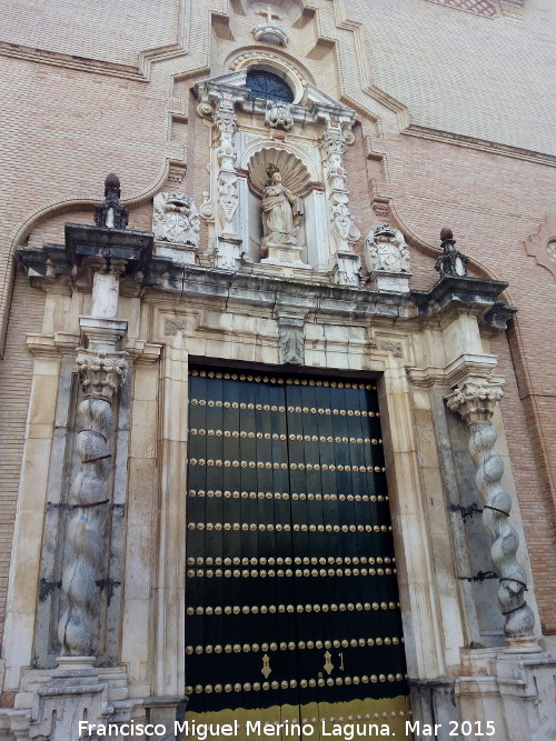 Iglesia de Santo Domingo de Guzmn - Iglesia de Santo Domingo de Guzmn. Portada