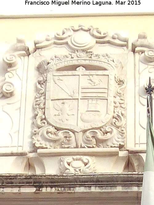 Casa de Don Juan Valera - Casa de Don Juan Valera. Escudo