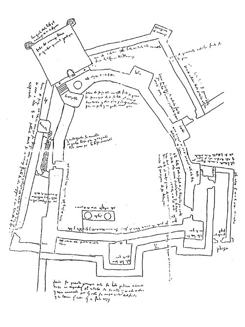 Alczar - Alczar. Plano 1543