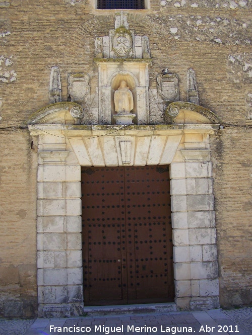 Convento de Santa Clara - Convento de Santa Clara. Portada